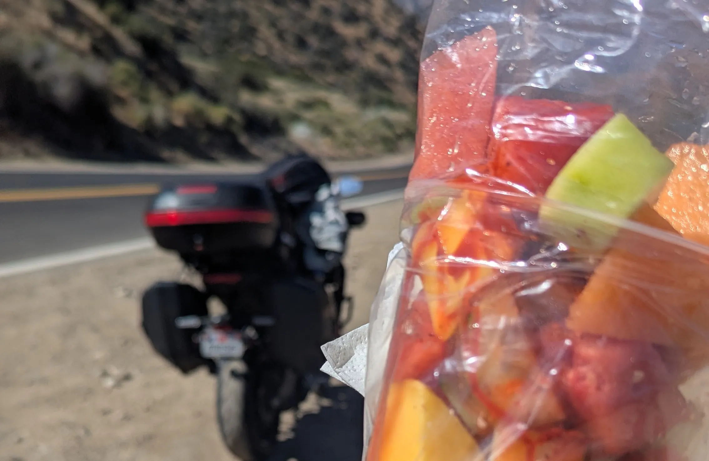 Cup of fruit